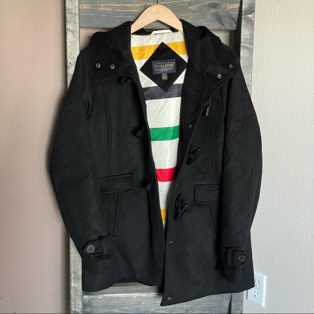Pendleton Toggle Button Wool Coat - Picture 3 of 16